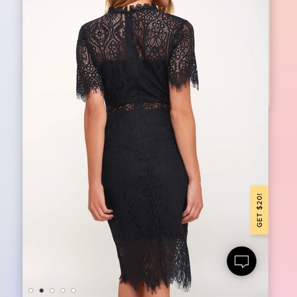 HONEY Chelsea Cap Sleeve Midi Dress (BRAND NEW) - Picture 4 of 12